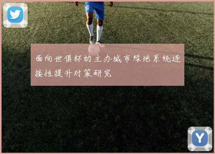 面向世俱杯的主办城市绿地系统连接性提升对策研究